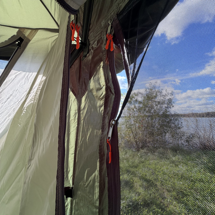 Двухслойная всесезонная палатка-сфера КЕДР-400 V2 (цвет: зеленый)